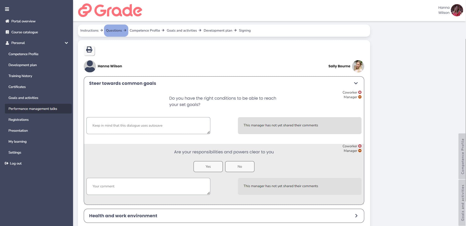 Grade Learning skärmdump 29