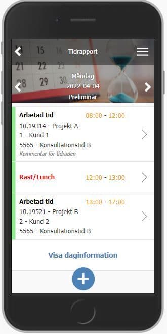 Kontek hrm time - mobile projekt