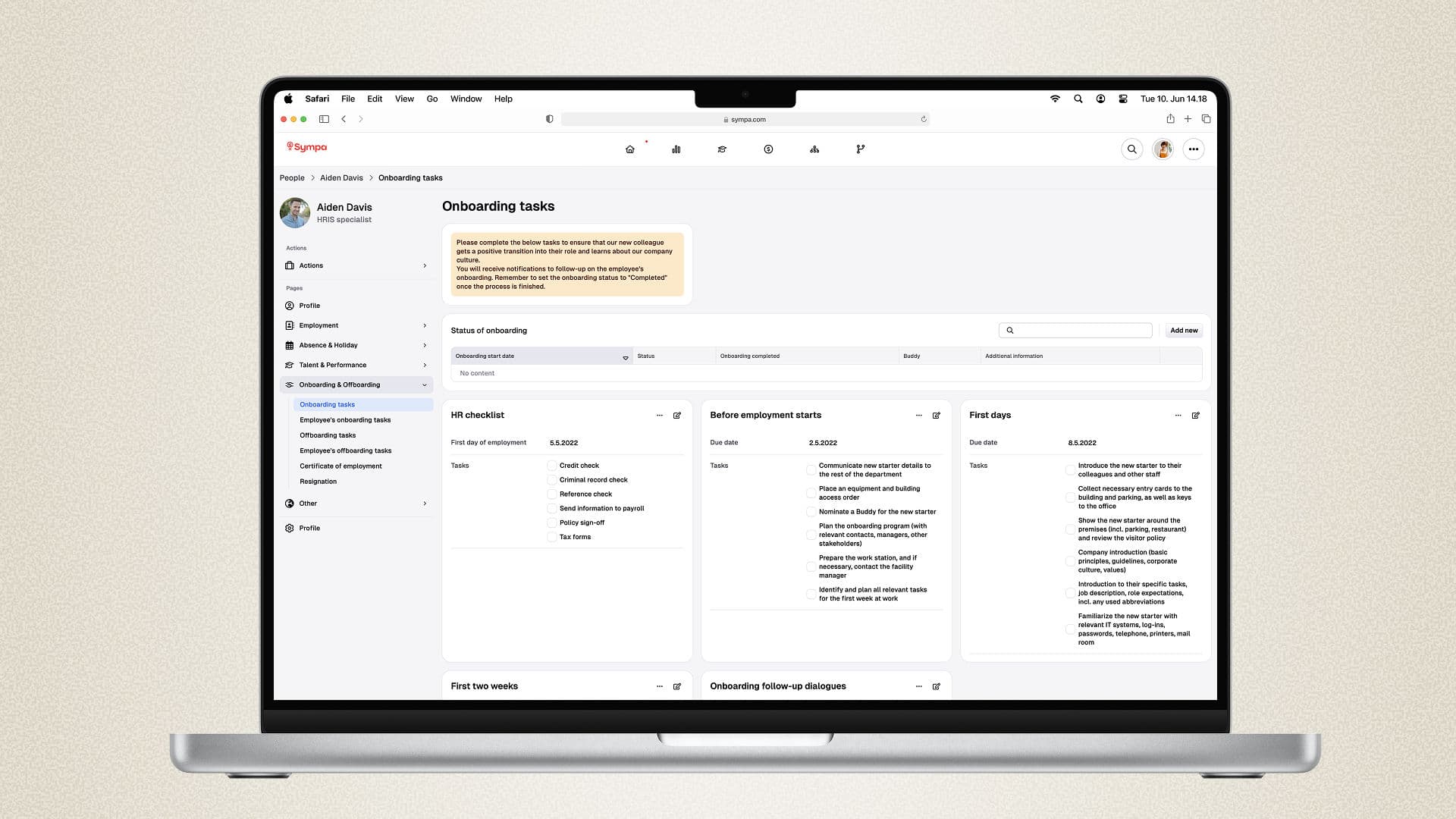 Onboarding 10.11.2025