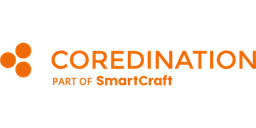 Coredination Mobilt arbetsorder & tidrapportering logotyp