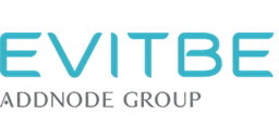 Evitbe logotyp